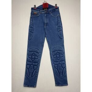 Giali Armored Motorcycle Biker KevIar Pro 2100 Tiba Denim Jeans Pants EU 44